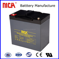 Batterie au plomb-acide gel scellée de haute qualité 12V 18Ah à décharge profonde pour système solaire et UPS, certifiée ROHS