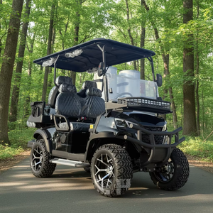 Carrito de Golf Económico Todoterreno, Resistente, Homologado para Circular por la Calle, con 4 Asientos, Ideal para Campos de Golf y Cabañas de Caza - Product Image 1