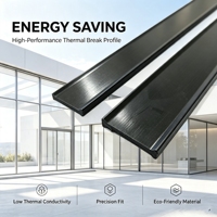 Tira Aislante Térmica de Nylon PA66 para Ventanas y Puertas de Aluminio, Antienvejecimiento, Aislamiento Térmico, Perfil para Construcción, Fabricación OEM