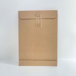 Portfolio Project File Bag Expandable <b>Envelope</b> File Wallet Vertical Document Bill Storage Pocket Organizer <b>Envelope</b> With String - Product Image 4