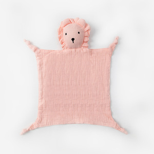 Mousseline Bio Lavable Bébé <span class=keywords><strong>Lapin</strong></span> Couette Mouton Couette Jouets Couverture <span class=keywords><strong>Lapin</strong></span> Bébé Lovey Couverture de Sécurité - Product Image 3