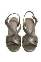 Sandales à talons hauts pour femmes, plateforme épaisse, à brides, gladiateur, talons hauts, sexy, bout ouvert, élégantes, en daim, tendance, été