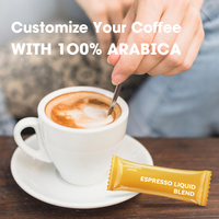 LIFEWORTH 100% Arabica Premium Cold Brew Espresso Instant Coffee Concentré Packet