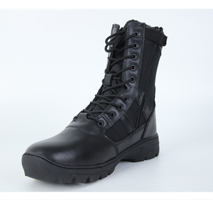 Botas Tácticas de Combate TSA0106 Negras, Resistentes, de 8 y 9 Pulgadas, para Senderismo y Deportes al Aire Libre, con Cierre Lateral y Accesorios - Product Image 6