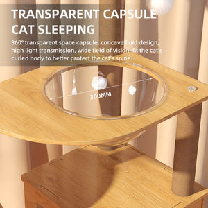 Casa de árbol para gatos de alta calidad, marco de escalada, lindos árboles grandes para gatos y rascador, madera de Sisal, torre de árbol para gatos - Product Image 5