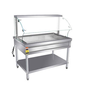 Commercial Bain Marie <strong>Food</strong> Warmer Counter Kitchen Equipment Electric Warm <strong>Food</strong> <strong>Display</strong> Cabinet - Product Image 3