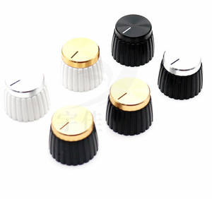 ปุ่มปรับเสียงเครื่องขยายเสียง สีทอง สีเงิน อะลูมิเนียม ปุ่มมาร์แชล - Product Image 3