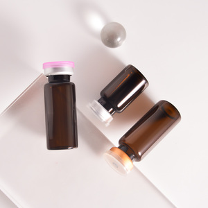 Nhà Máy biểu tượng tùy chỉnh chấp nhận phù hợp với phong cách khác nhau Nắp rỗng 3ml 5ml 6ml 7ml 8ml <span class=keywords><strong>10ml</strong></span> 15ml màu nâu sẫm lọ thủy tinh - Product Image 2