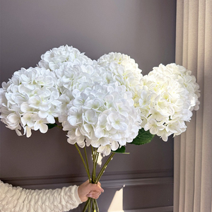 <span class=keywords><strong>Fiore</strong></span> artificiale realistico 70cm altezza ortensia seta decorazione matrimonio fiori artificiali - Product Image 1