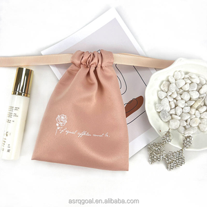 Sac à chaussures de vélo unisexe personnalisé avec logo, toutes saisons, avec cordon de serrage, en satin <span class=keywords><strong>rose</strong></span>, pour chaussures de vélo - Product Image 4