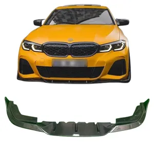 Parachoques delantero de carbono para BMW Serie 3 G20 Takd, kit de carrocería, divisor delantero