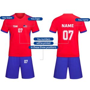 Grosir Set Jersey sepak bola penuh sublimasi seragam sepak bola kustom nfl Jersey sepak bola - Product Image 2