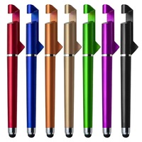 Support multifonction pour téléphone portable à écran tactile Stylo à encre gel pour impression de codes QR avec logo personnalisé