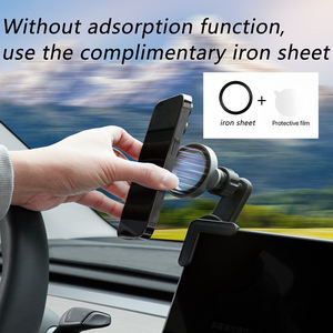ที่วางโทรศัพท์<span class=keywords><strong>ใน</strong></span>รถยนต์แบบแม่เหล็กติดคอนโซลกลาง สำหรับคอมพิวเตอร์ตั้งโต๊ะ  พร้อมแผ่นกาววัสดุ ABS สำหรับยึดติด - Product Image 2