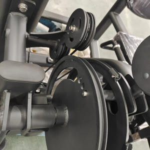 Máquina de Gimnasio para Entrenamiento de Fuerza, Equipo de Fitness para Curl de Piernas Sentado, Selección de Carga, Material de Acero, Equipo de Ejercicio, 1, 2, 1, 2, 2 - Product Image 2