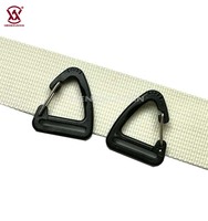 Haute qualité 1 pouce 25mm plat en plastique connecter sangle pivotant mousqueton fermoir pour accessoires de sac à dos