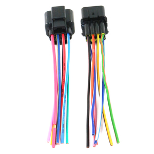 DJ7083A-<span class=keywords><strong>2.2</strong></span>-11/21 Bloque de terminales de cable LED para aviación, válvula solenoide 2PM, conector de batería de cable magnético rápido, cobre ABS - Product Image 4