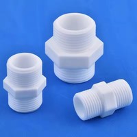 Raccord réducteur fileté mâle/femelle 1/2\", 3/4\", 1\" pour tuyaux d'irrigation de jardin et raccords de réservoir d'aquarium