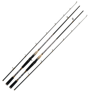 Cañas de pescar de agua dulce 2 piezas profesional de fibra de carbono de alta fundición giratoria fuerte lago río caña de pescar para Lucio <span class=keywords><strong>Walleye</strong></span> - Product Image 1
