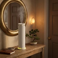 Diffuseur d'arômes sans eau à technologie d'air froid avancée, surface en tissu léger apaisante, machine à parfum rapide pour la relaxation