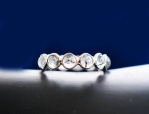 Mejores Ofertas: Anillo de Piedra Rutila Negra Celestial Orbit con Plata de Ley 925, Anillo de Estilo Lujoso en Venta - Product Image 2