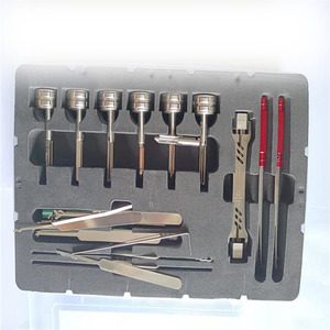 Dispositivo de <span class=keywords><strong>caja</strong></span> de seguridad de acero inoxidable, abridor de puerta, herramienta de apertura de púas electrónicas, cerrajero - Product Image 2