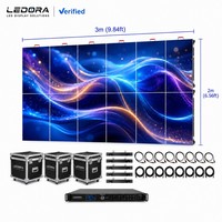 Armoire LED de location de 7,5 kg pour applications d'affichage sur scène suspendue, avec installation et location professionnelles pour scènes