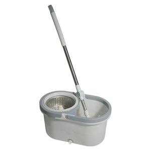 Système de serpillière rotative en microfibre et seau le plus vendu, ensemble serpillière et seau avec mécanisme d'essorage pour le nettoyage des sols - Product Image 6