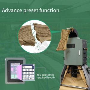 Système de remplissage de papier kraft à entraînement par moteur à engrenages contrôlé par PLC automatique pour l'industrie à usages multiples - Product Image 2