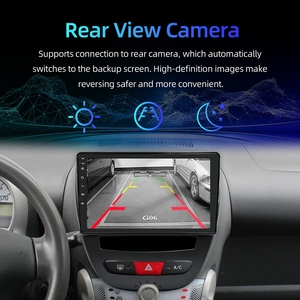Autoradio Android da 10 Pollici con Carplay e Navigazione GPS, Comandi al Volante per Toyota Aygo/<span class=keywords><strong>Peugeot</strong></span> 107/Citroen <span class=keywords><strong>C1</strong></span> 2005-2014 - Product Image 4