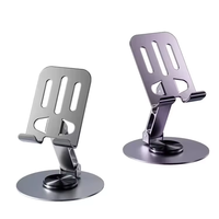 Support de tablette multifonctionnel rotatif à 360° en alliage de zinc, anti-fuite, pour tableau de bord, support pliable pour téléphone portable
