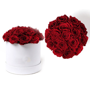 Regalo del Día de San Valentín Larga duración Estabilizado Eterno para siempre Encantado Inmortal Rosa en caja Flor preservada - Product Image 3