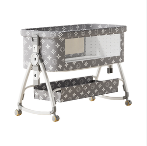 Cuna de bebé multifuncional de diseño moderno, cama de recién nacido, cuna de cama Queen portátil con costuras BB, dormitorio, Hospital al aire libre - Product Image 1