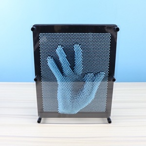 Mainan Edukatif Anak-Anak, Pin Art 3D, Model Tangan DIY, Jarum-Jarum Mainan Unik dengan Logo Custom, Seni Pin 3D Plastik, Mainan Sensorik - Product Image 3