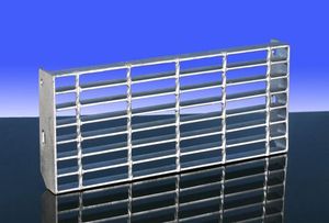 Grille soudée en acier galvanisé renforcé à dents et à barres rondes pour la construction navale - Product Image 4