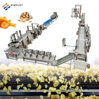 Automatische aardappelvlokkenmachine, verwerkingsinstallatie voor diepvriesfrieten, laag natriumgehalte, op maat gemaakte coating