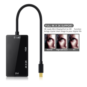 Bộ Chuyển Đổi <span class=keywords><strong>DisplayPort</strong></span> Mini 3 Trong 1 Bộ Chuyển Đổi Tương Thích Thunderbolt Bộ Chuyển Đổi Đầu Cái MINI DP Đực Sang HDMI Tương Thích DVI <span class=keywords><strong>VGA</strong></span> - Product Image 4