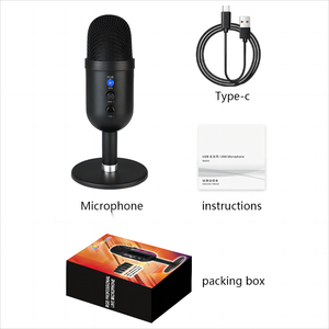 <span class=keywords><strong>Microfono</strong></span> da Gaming USB con Luci RGB e Supporto per PC, PS4, PS5, <span class=keywords><strong>Microfono</strong></span> a Condensatore con Funzione Mute e <span class=keywords><strong>Jack</strong></span> per <span class=keywords><strong>Cuffie</strong></span>, Cancellazione del Rumore - Product Image 6
