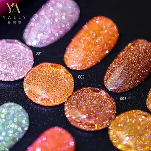 다이아몬드 반사 반짝이의 높은 반짝 가을 UV 젤 광택 흡수 젤 광택 제조 업체