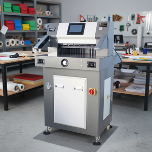 ST-4900C Industrial 490mm 19.29'' Guillotine Paper <b>Cutter</b> Oil-Electric Hybrid Paper Processing Machinery Paper Cutting Machine - Product Image 1