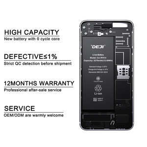 Batterie de téléphone portable en gros DEJI pour iPhone reconditionné – Fournisseur de batteries 14 Mobil Pil - Product Image 1