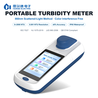 Alat Uji Kualitas Air Multiparameter OEM/ODM Sensor Tekanan Turbiditas Klorin Bebas Meter Turbiditas Hamburan