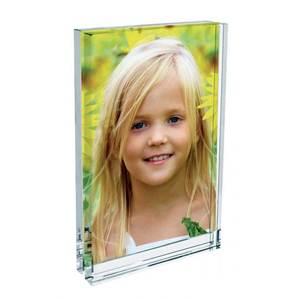 Glass <b>Photo</b> <b>Frame</b> 130x180 Mm Clear <b>Acrylic</b> Standalone Display - Product Image 2