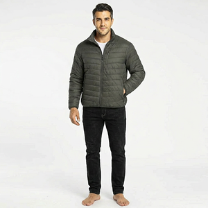 Chaqueta de Invierno Personalizada con Color, Talla y Tu Logotipo, Chaqueta Acolchada para Hombre, Chaquetas de Burbuja - Product Image 1