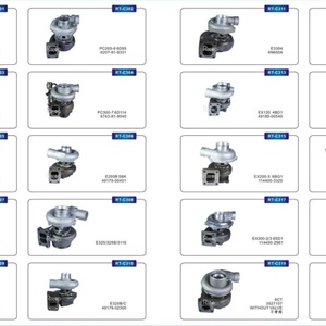 6D95 เทอร์โบชาร์จเจอร์ 6207-81-8331 6152-23-2510 เครื่องยนต์เทอร์โบสำหรับ PC200-5 PC200-6 รถขุดก่อสร้าง - Product Image 3