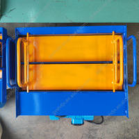 Machine à briques creuses portable 110V, conception industrielle pour petits travaux, livraison rapide, équipement manuel pour blocs de ciment, prêt à être expédié