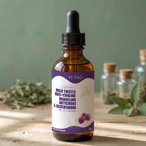 Milk Thistle Extract Drops Liquid Tincture, Natural Silymarin Supplement for Liver Health Support, Alcohol-Free <b>Dropper</b> <b>Bottle</b> - Product Image 1