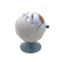 Présentoir en métal pour pain exquis du fabricant, pot en étain pour gâteau, bonbons, pot en forme d'étain, emballage de cadeau de Noël, boîte en métal