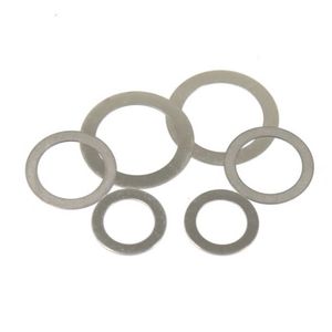 Rondelle plate en acier inoxydable M2 M4 M5 M6 6mm, rondelle simple fine et épaisse M4 M20 DIN125, finition zinguée, ODM OEM - Product Image 1