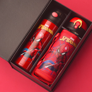 Termo Infantil de Spider-Man, Acero Inoxidable 316, Aislamiento al Vacío, Doble Tapa, Aislamiento Térmico de 6 a 12 Horas - Product Image 1